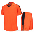 Wholesale Blank New Design Blue Soccer Jersey